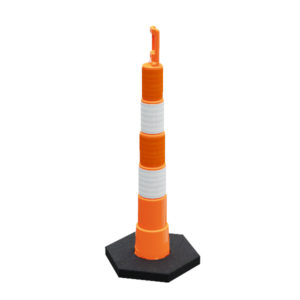 INDOT Specification 42 Channelizing Cone with 16 LB. or 30 LB. Bases