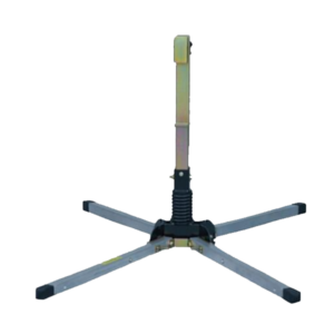 Single Spring Sign Stand with Step-n-Drop Legs